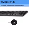 HP 655 Wireless Keyboard and Mouse Combo, Black, Mouse included
