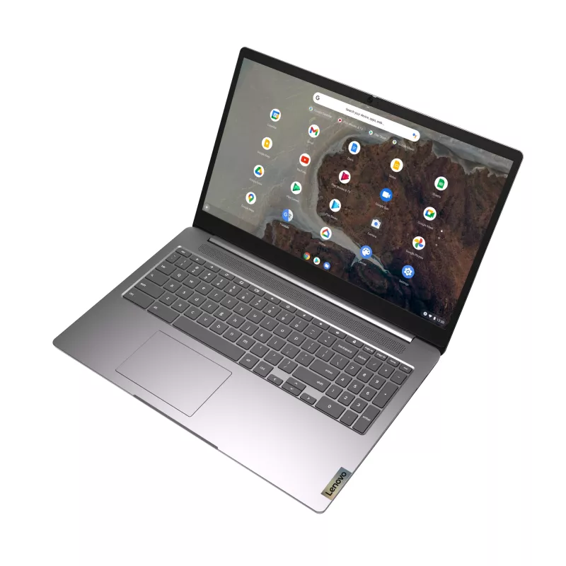 Lenovo IdeaPad 3 Chrome 15IJL6 Intel® Celeron® N N4500 Chromebook 39.6 cm (15.6 inch) Full HD 8 GB LPDDR4x-SDRAM 128 GB eMMC Wi-Fi 6 (802.11ax) ChromeOS German Grey
