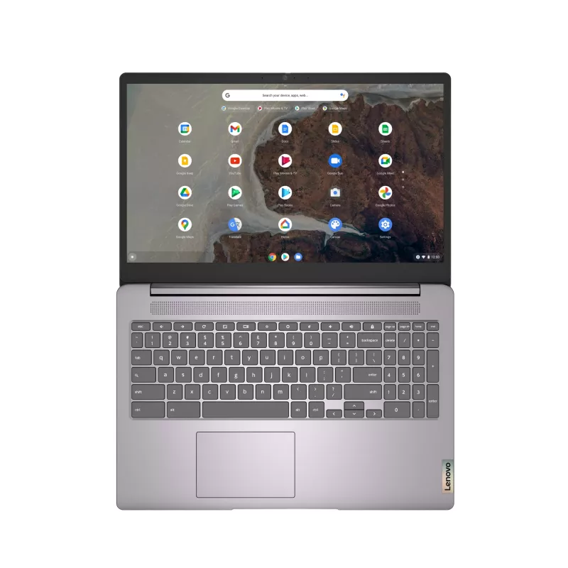 Lenovo IdeaPad 3 Chrome 15IJL6 Intel® Celeron® N N4500 Chromebook 39.6 cm (15.6 inch) Full HD 8 GB LPDDR4x-SDRAM 128 GB eMMC Wi-Fi 6 (802.11ax) ChromeOS German Grey