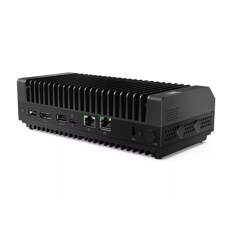 Lenovo ThinkEdge SE30 Intel® Core™ i3 i3-1115GRE 8 GB DDR4-SDRAM 256 GB SSD Windows 11 IoT Enterprise Mini PC Black