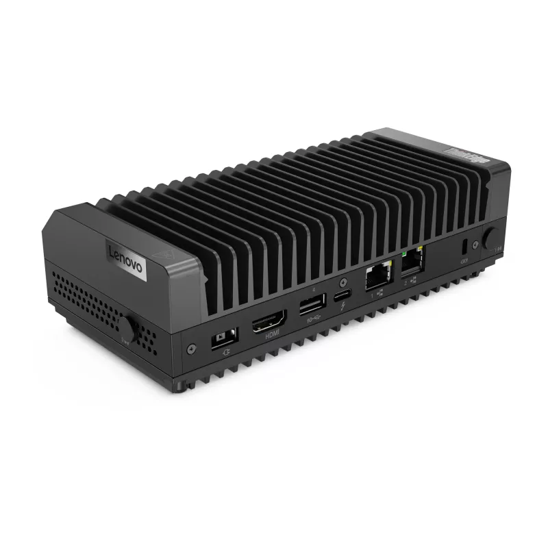 Lenovo ThinkEdge SE30 Intel® Core™ i3 i3-1115GRE 8 GB DDR4-SDRAM 256 GB SSD Windows 11 IoT Enterprise Mini PC Black