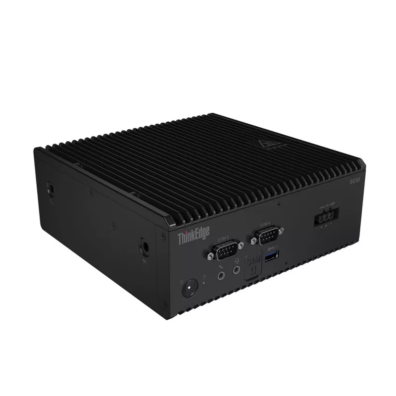 Lenovo ThinkEdge SE50 Intel® Core™ i5 i5-8365UE 8 GB DDR4-SDRAM 128 GB SSD Windows 11 IoT Enterprise Mini PC Black