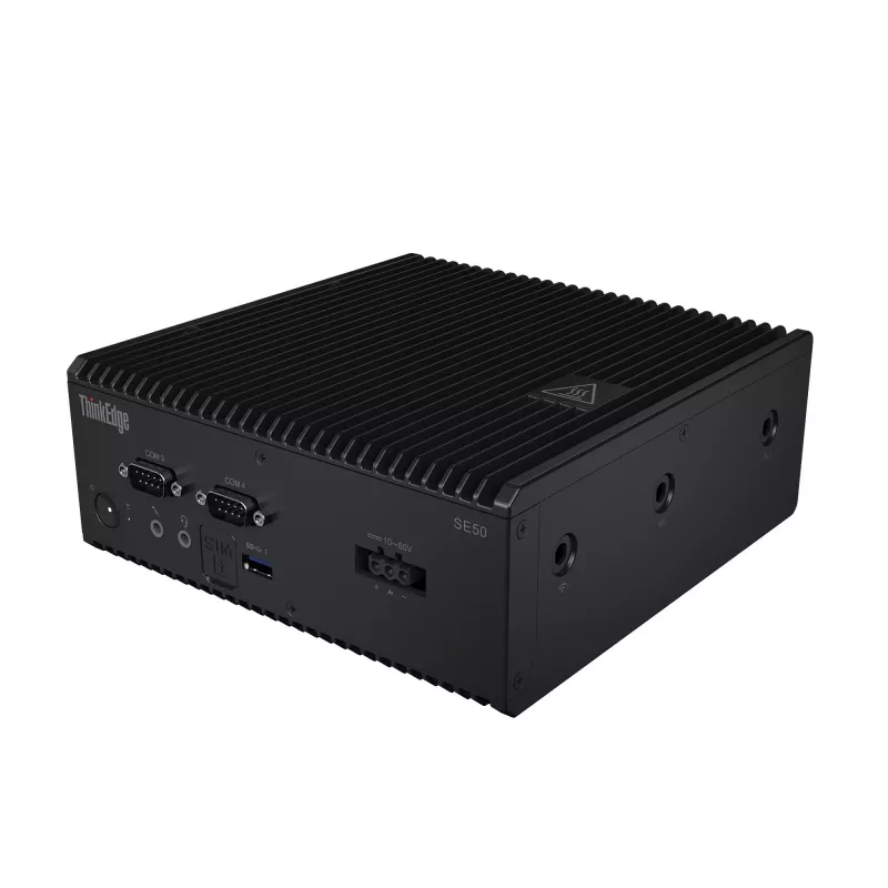 Lenovo ThinkEdge SE50 Intel® Core™ i5 i5-8365UE 8 GB DDR4-SDRAM 128 GB SSD Windows 11 IoT Enterprise Mini PC Black