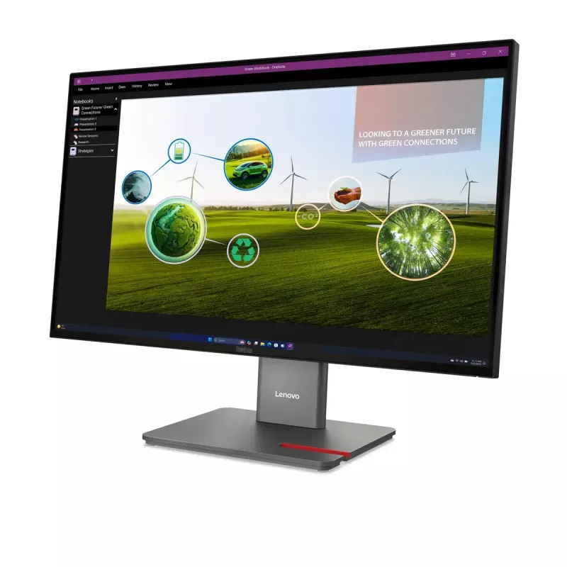 Monitor Lenovo ThinkVision P27Q-40 27 inch Quad HD LED 2560 x 1440
