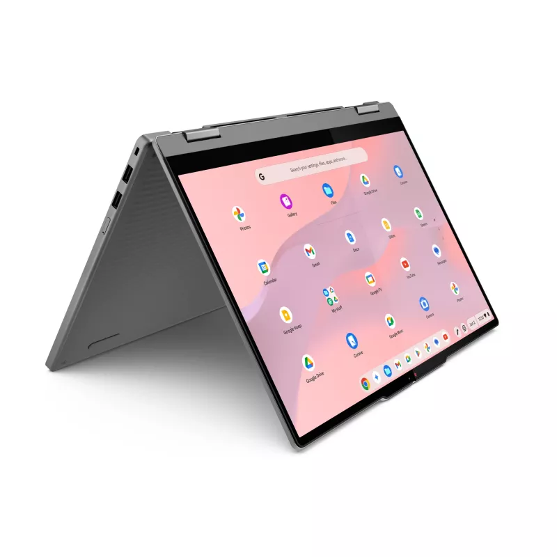 Lenovo Chrome 2in1 14IRU10 Intel Core 5 120U Chromebook 35.6 cm (14 inch) Touchscreen WUXGA 8 GB LPDDR5-SDRAM 128 GB UFS Wi-Fi 6E (802.11ax) ChromeOS English Grey