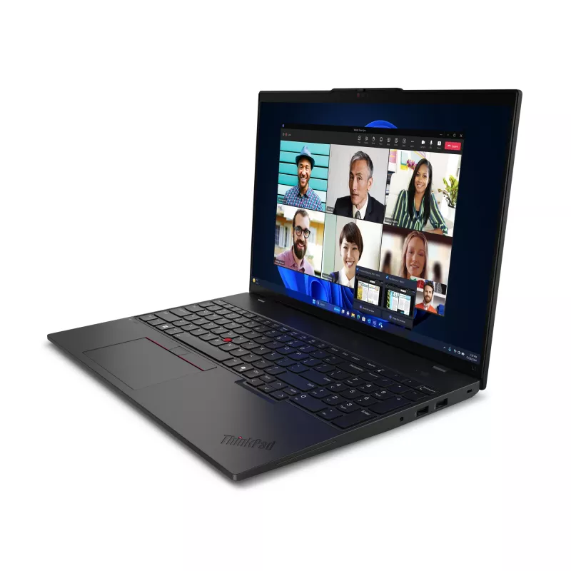 Lenovo ThinkPad L16 Gen 1 (Intel) Intel Core Ultra 5 125U Laptop 40.6 cm (16 inch) WUXGA 16 GB DDR5-SDRAM 512 GB SSD Wi-Fi 6E (802.11ax) Windows 11 Pro Nordic Black