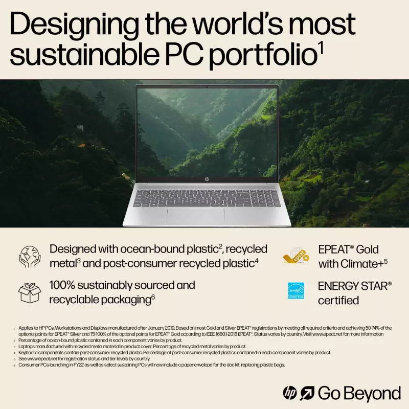 HP Pavilion 16-ag0009na AMD Ryzen™ 5 8540U Laptop 40.6 cm (16 inch) Touchscreen 2K 8 GB LPDDR5-SDRAM Wi-Fi 6 (802.11ax) Windows 11 Home Blue (Refurbished)