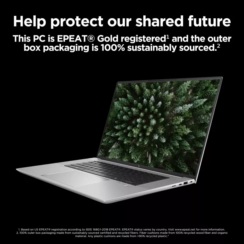 HP ZBook Studio G11 Intel Core Ultra 7 155H 40.6 cm (16 inch) WUXGA 32 GB DDR5-SDRAM NVIDIA RTX 2000 Ada Wi-Fi 7 (802.11be) Windows 11 Pro AI Workstation, AI PC