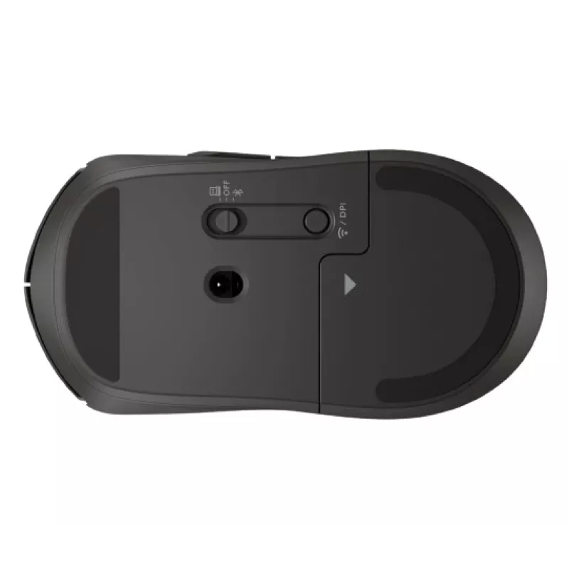 Wireless mouse HP 405 Quiet — ambidextrous, Optical 1200 DPI, RF Wireless + Bluetooth, 5 buttons, battery-powered, black