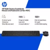 Keyboard and Mouse Combo HP 495C — Full-size wireless keyboard, multi-device mouse, USB/RF/Bluetooth, black