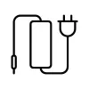 AC adapter HP 330W Smart AC Adapter, universal indoor power supply, input 90–264 V, black, LED indicators