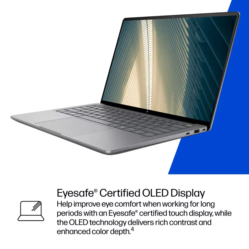 HP ZBook Ultra G1a Copilot+ PC AMD Ryzen AI Max PRO 390 35.6 cm (14 inch) Touchscreen 2.8K 64 GB LPDDR5x-SDRAM Wi-Fi 7 (802.11be) Windows 11 Pro AI Workstation, AI PC Silver