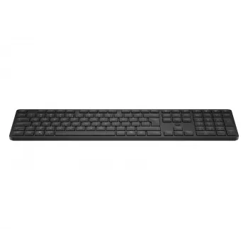HP 495K Multi-Device Dual-Mode Keyboard, Full-size (100%), Wireless, USB + Bluetooth, Black