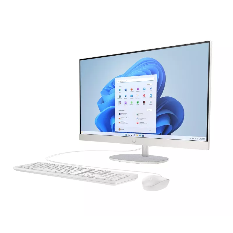 HP All-in-One 27-cr0048na Intel® Core™ i7 i7-1355U 68.6 cm (27 inch) 1920 x 1080 pixels All-in-One PC 8 GB DDR4-SDRAM 1 TB SSD Windows 11 Home Wi-Fi 6 (802.11ax) White