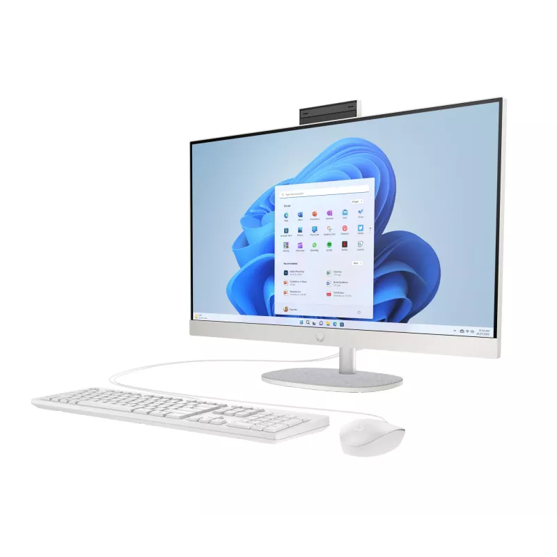 HP All-in-One 27-cr0048na Intel® Core™ i7 i7-1355U 68.6 cm (27 inch) 1920 x 1080 pixels All-in-One PC 8 GB DDR4-SDRAM 1 TB SSD Windows 11 Home Wi-Fi 6 (802.11ax) White
