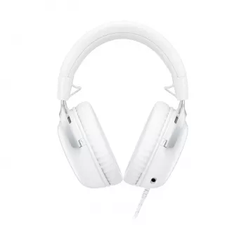 HyperX Cloud III - Gaming Headset (White), White, China, Thailand, Circumaural, Closed, 155 mm, 86.7 mm