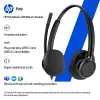 HP Poly Mission 415 Monaural USB Wired Headset (Bulk), 99 g, Black