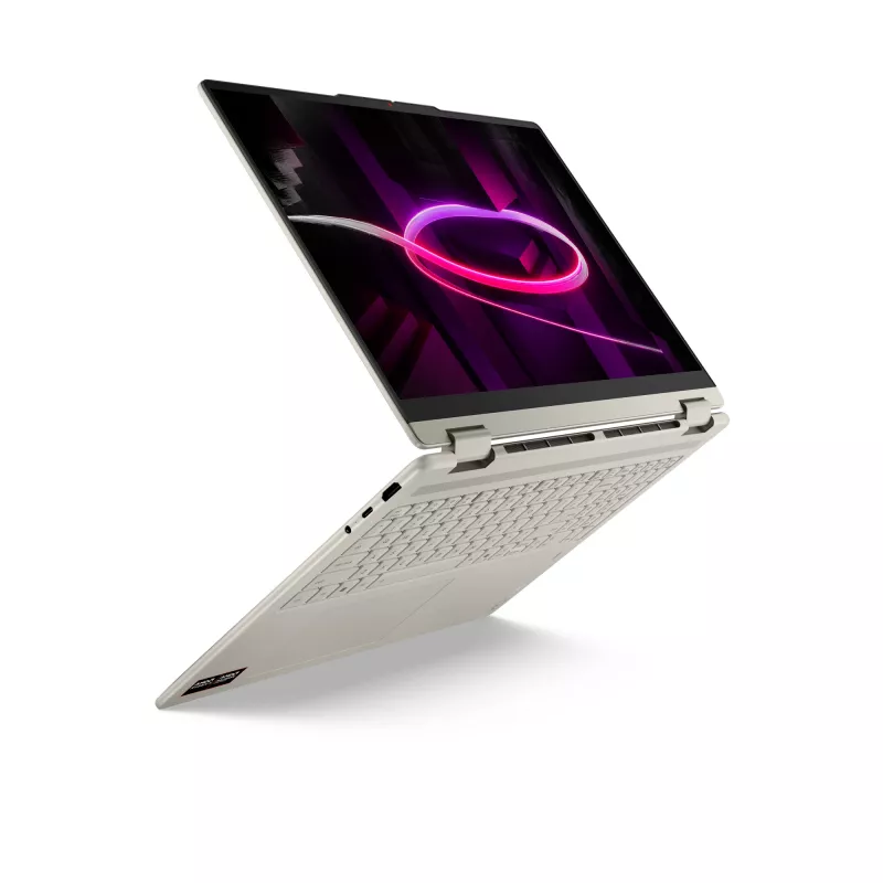 Lenovo Yoga 7 2-in-1 16AGP11 Copilot+ PC AMD Ryzen™ AI 7 445 Hybrid (2-in-1) 40.6 cm (16 inch) Touchscreen WQXGA+ 32 GB LPDDR5x-SDRAM 1 TB SSD Wi-Fi 7 (802.11be) Windows 11 Home German Seashell (colour)
