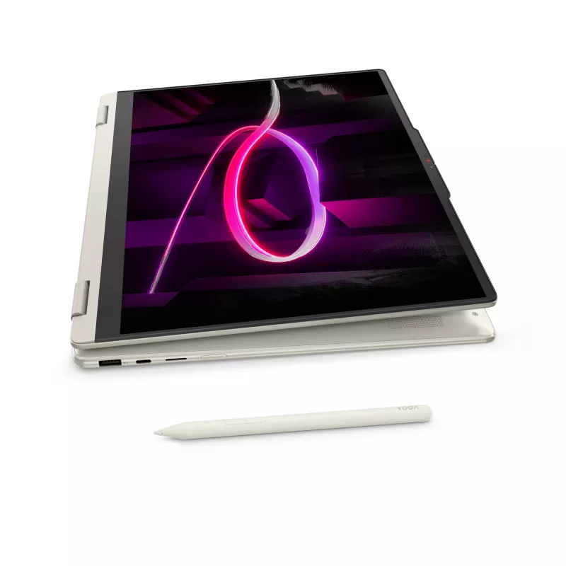 Lenovo Yoga 7 2-in-1 16AGP11 Copilot+ PC AMD Ryzen™ AI 7 445 Hybrid (2-in-1) 40.6 cm (16 inch) Touchscreen WQXGA+ 32 GB LPDDR5x-SDRAM 1 TB SSD Wi-Fi 7 (802.11be) Windows 11 Home German Seashell (colour)