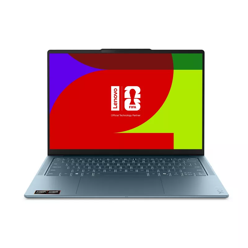 Lenovo Yoga Slim 7 14AGP11 Copilot+ PC AMD Ryzen™ AI 5 430 Laptop 35.6 cm (14 inch) WUXGA 16 GB 512 GB SSD Wi-Fi 7 (802.11be) Windows 11 Home German Teal