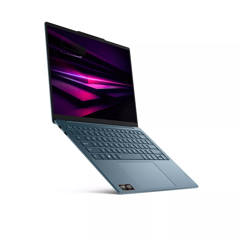 Lenovo Yoga Slim 7 14AGP11 Copilot+ PC AMD Ryzen™ AI 5 430 Laptop 35.6 cm (14 inch) WUXGA 16 GB 512 GB SSD Wi-Fi 7 (802.11be) Windows 11 Home German Teal