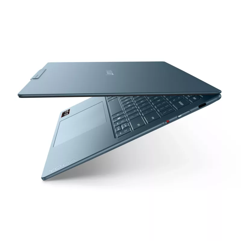 Lenovo Yoga Slim 7 14AGP11 Copilot+ PC AMD Ryzen™ AI 5 430 Laptop 35.6 cm (14 inch) WUXGA 16 GB 512 GB SSD Wi-Fi 7 (802.11be) Windows 11 Home German Teal