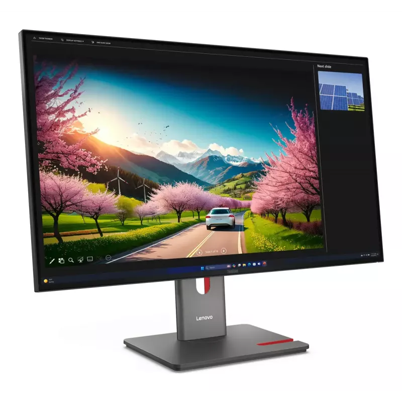 Monitor Lenovo ThinkVision P32UD-40 31.5 inch 4K UHD (3840×2160) IPS LCD, 6 ms, USB 3.2 Gen 2x2 hub, USB-C, VESA, height adjustable