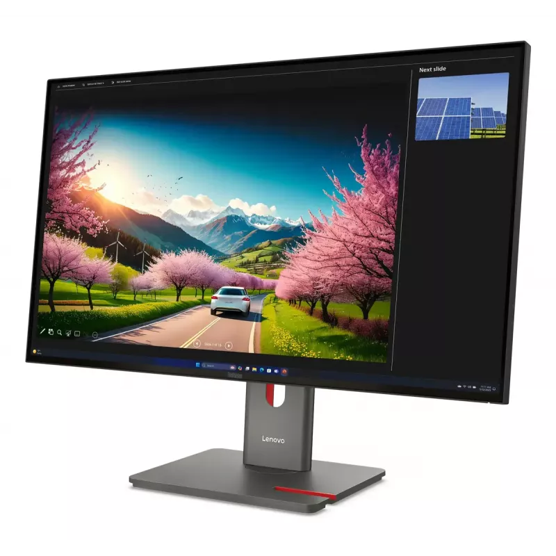 Monitor Lenovo ThinkVision P32UD-40 31.5 inch 4K UHD (3840×2160) IPS LCD, 6 ms, USB 3.2 Gen 2x2 hub, USB-C, VESA, height adjustable