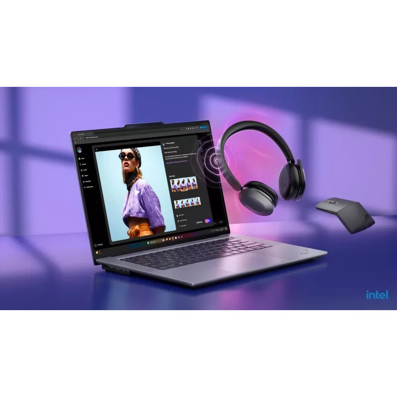 Laptop Lenovo ThinkPad X9-15p Gen 1 Aura Edition Copilot+ 358H 15.3 inch Touch 2.8K 64GB RAM 1TB SSD Wi‑Fi 7 Windows 11 Pro