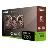 Graphics card ASUS GeForce RTX 5080 16 GB GDDR7, PCIe 5.0, 256-bit, 385×80×151 mm, 3 fans, 16-pin power