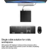 Mini PC HP EliteDesk 8 Mini G1i AI — Intel Core Ultra 7 265T, 16 GB DDR5, 1 TB SSD, Windows 11 Pro, Black