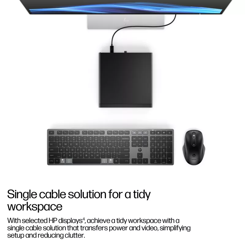 Mini PC HP EliteDesk 8 Mini G1i AI — Intel Core Ultra 7 265T, 16 GB DDR5, 1 TB SSD, Windows 11 Pro, Black