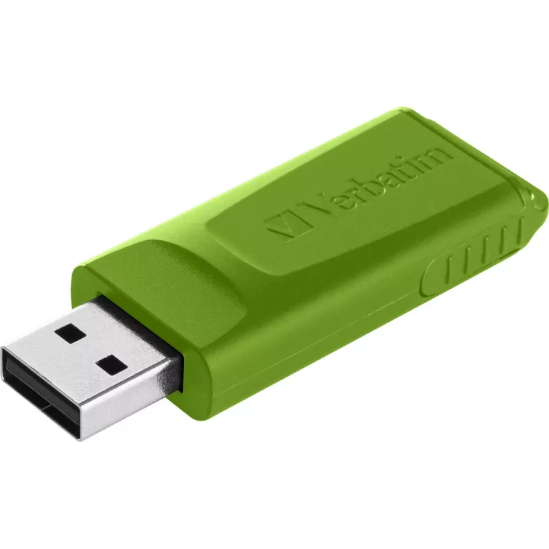 Verbatim Slider - USB Drive - 3x16 GB - Blue/Red/Green, 16 GB, USB Type-A, 2.0, Slide, 8 g, Blue, Green, Red