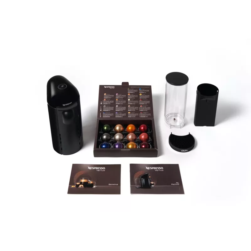 Espresso and Coffee Capsule Machine KRUPS Nespresso Vertuo XN903810 black