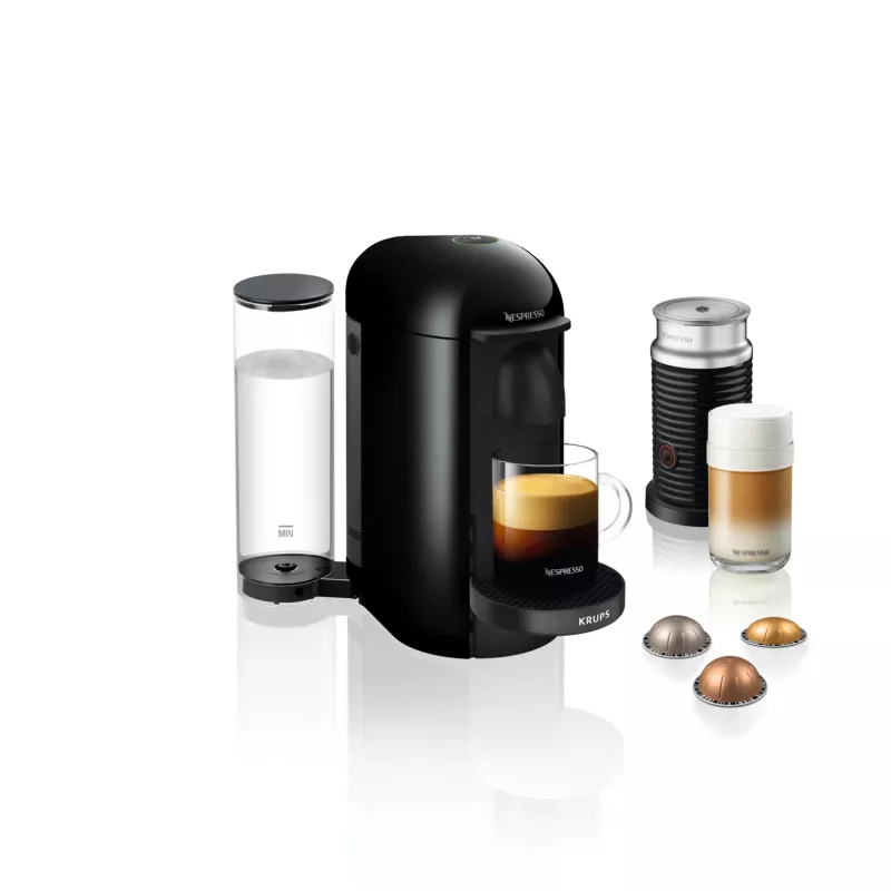 Espresso and Coffee Capsule Machine KRUPS Nespresso Vertuo XN903810 black