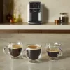 Espresso machine KRUPS Sensation EA910E — fully automatic, 1.7 L water tank, built-in grinder, 2 spouts, 1450 W