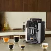 Espresso machine KRUPS Sensation EA910E — fully automatic, 1.7 L water tank, built-in grinder, 2 spouts, 1450 W