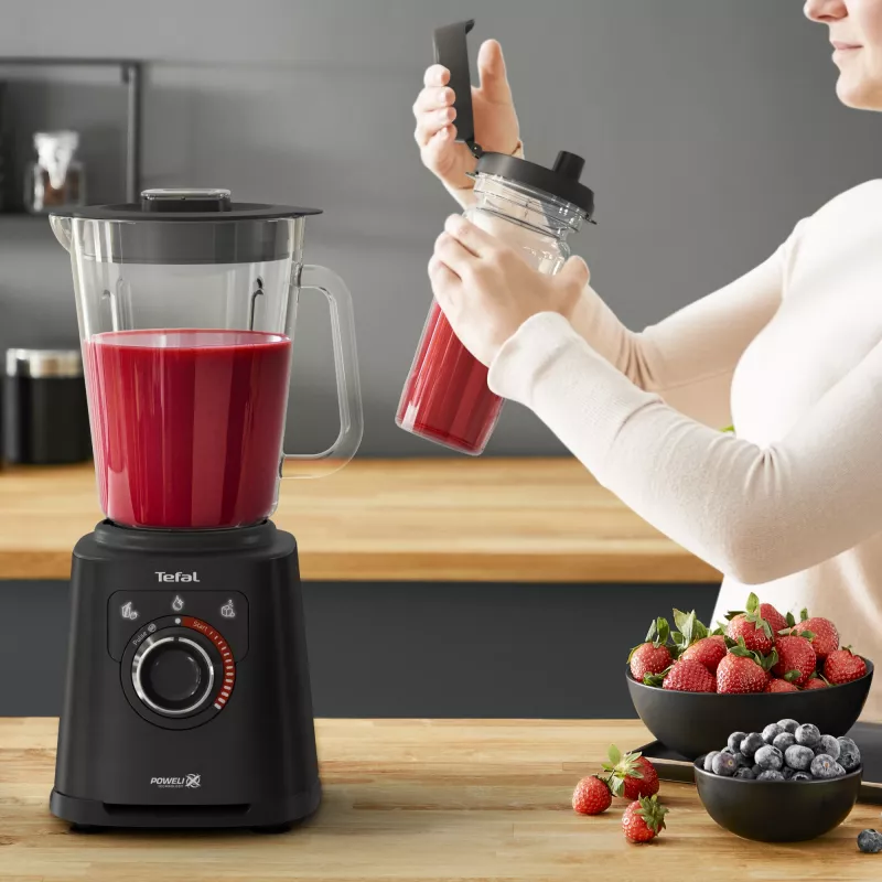 Tefal Perfectmix+ BL87G8 1.5 L Tabletop blender 1200 W Black