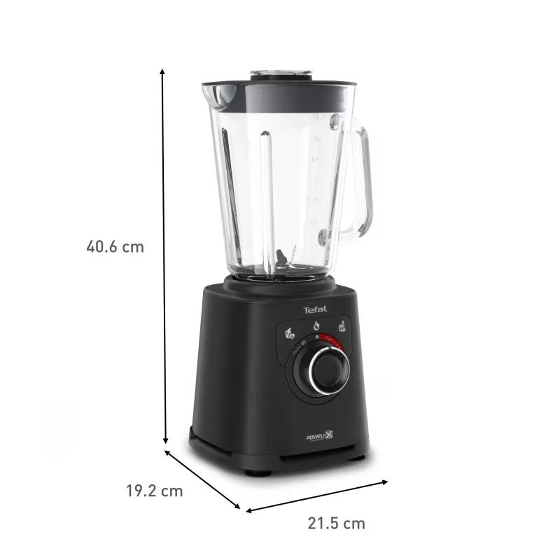Tefal Perfectmix+ BL87G8 1.5 L Tabletop blender 1200 W Black