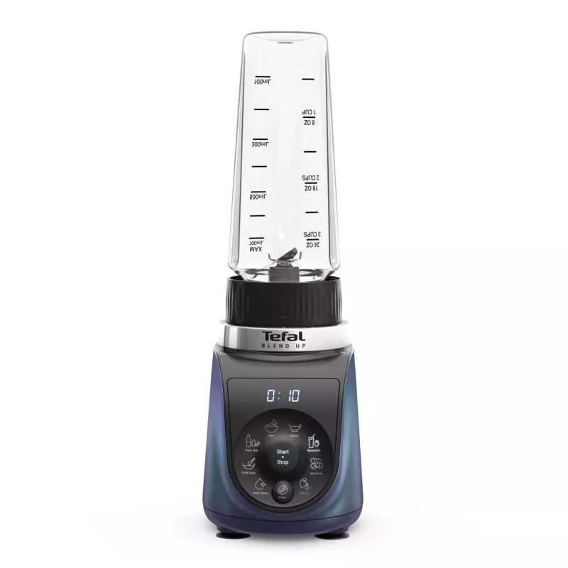 Tefal Blend Up BL19H4F0 blender 0.85 L Tabletop blender 1000 W Blue, Transparent