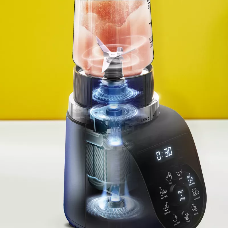 Tefal Blend Up BL19H4F0 blender 0.85 L Tabletop blender 1000 W Blue, Transparent