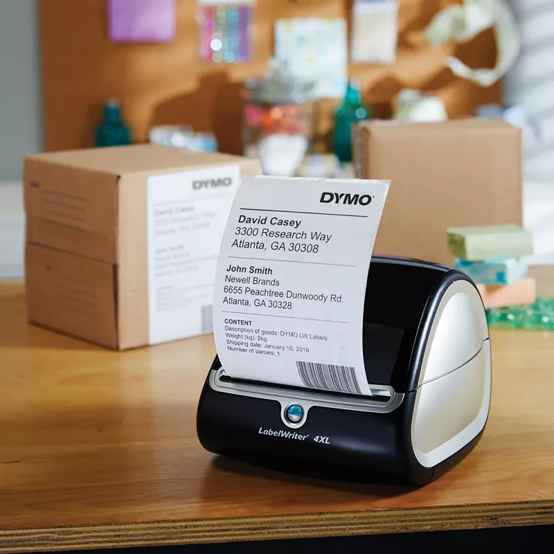 Shipping Labels Dymo LabelWriter Extra Large 104×159 mm Self-Adhesive 6 Rolls, 1,320 Labels for LabelWriter 4XL/5XL