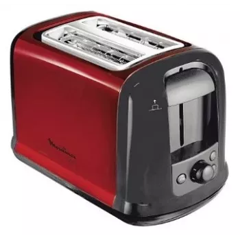 Toaster Moulinex LT261D 2 slice 850 W Black Red
