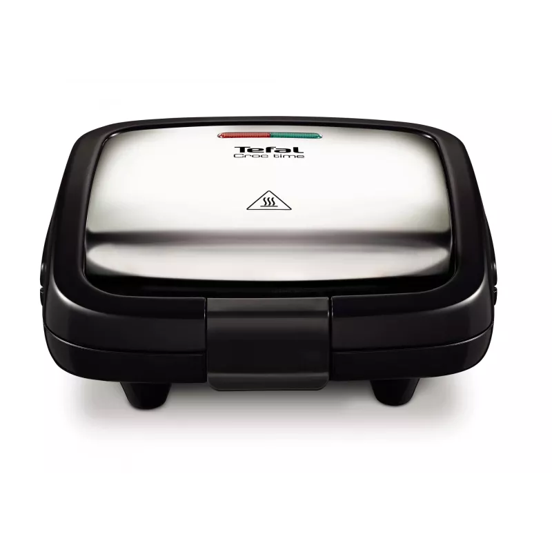 Contact grill Tefal SM193D — tabletop electric grill, black and stainless steel, 1.9 kg