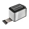 Tefal Express TT410D toaster 7 2 slice(s) 850 W Black, Stainless steel