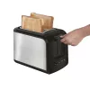Tefal Express TT410D toaster 7 2 slice(s) 850 W Black, Stainless steel