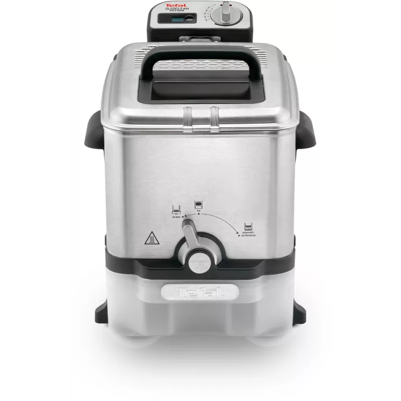 Tefal FR8041 fryer Single 3.5 L Stand-alone 2300 W Deep fryer Silver
