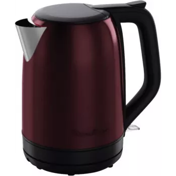 Electric kettle MOULINEX BY5S05E0 1.7 L 2400 W Black/Burgundy stainless steel