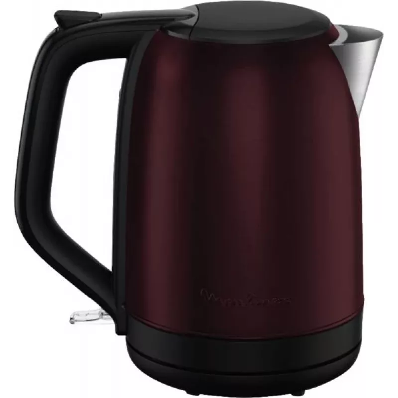 Electric kettle MOULINEX BY5S05E0 1.7 L 2400 W Black/Burgundy stainless steel