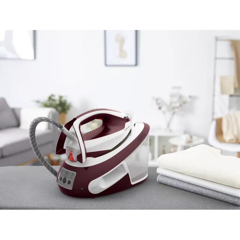 Tefal Express Vision SV8150 2800 W 1.8 L Durilium AirGlide Autoclean soleplate Red, White